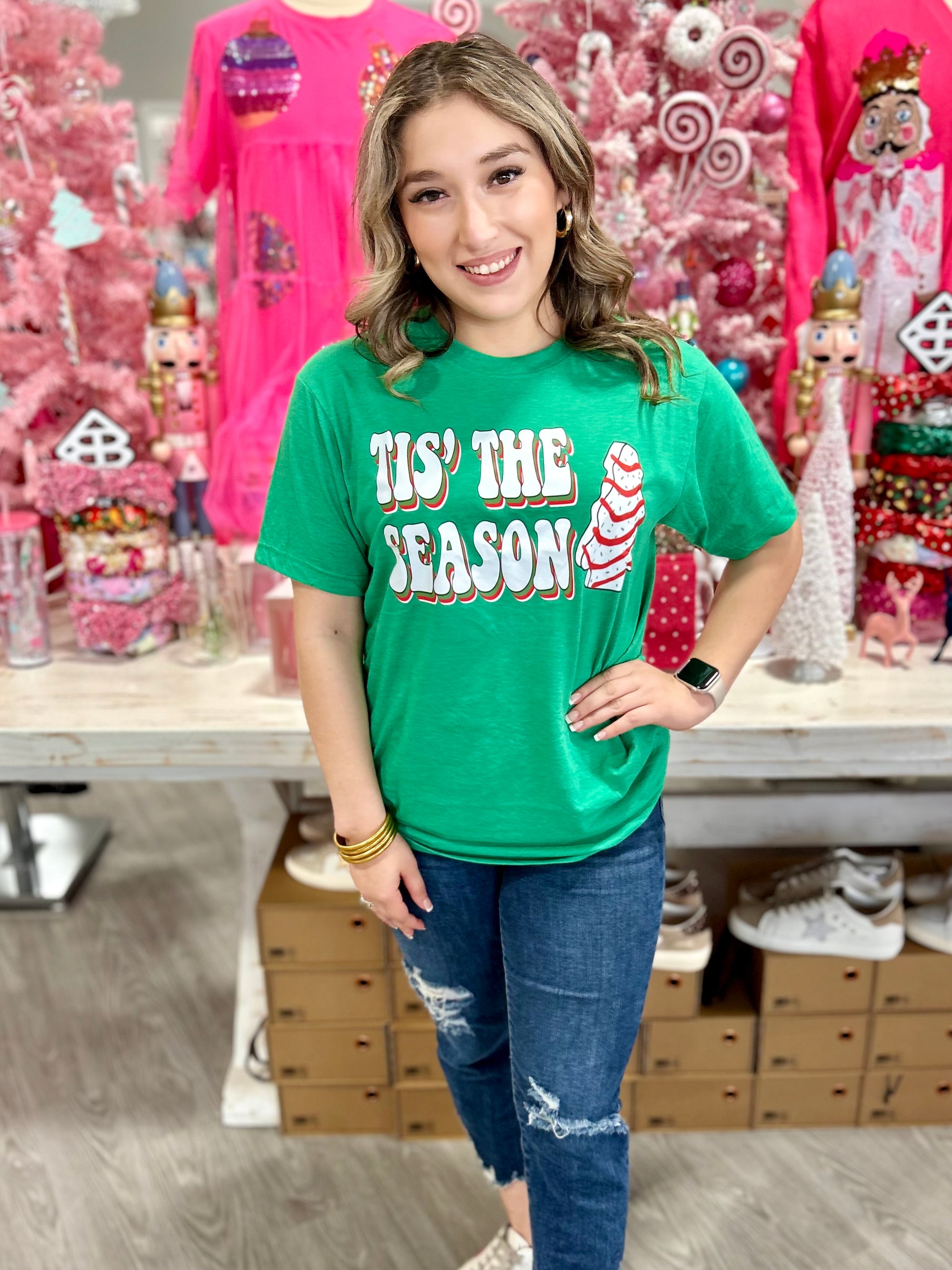 TIS THE SEASON CAKE TEE