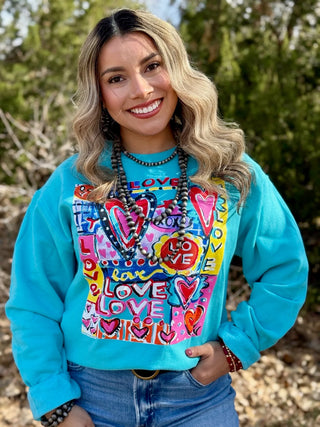 Callie Ann Stelter A Lot of Love Sweatshirt