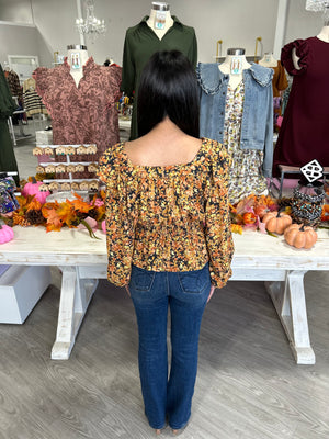 PRISCILLA FLORAL TOP