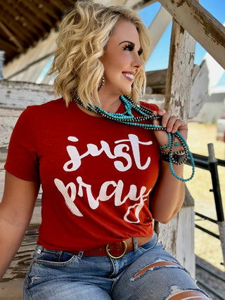 JUST PRAY TEE
