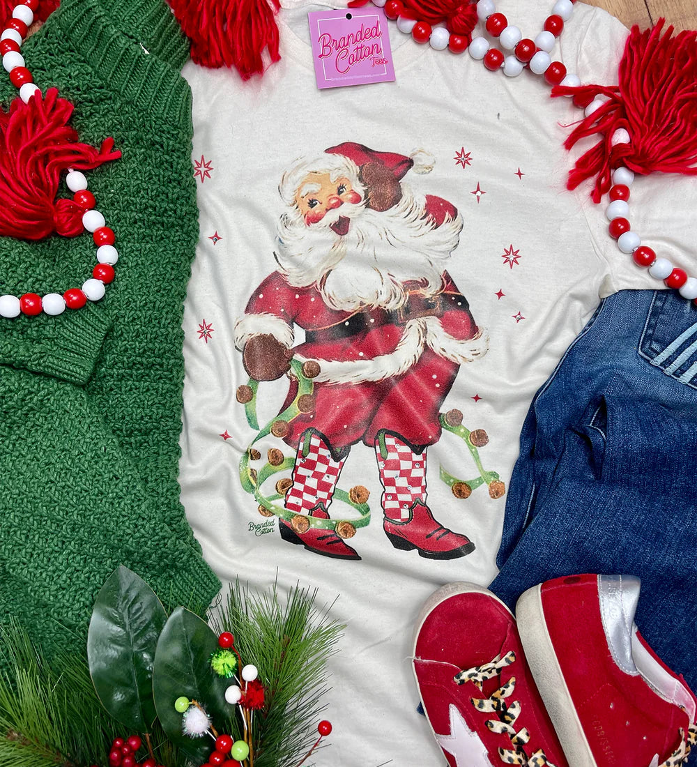 SANTA BOOTS TEE