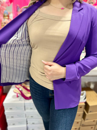 PERIWINKLE BLAZER