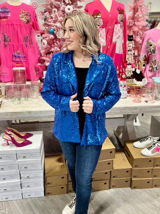 ROYAL BLUE NUTCRACKER BLAZER