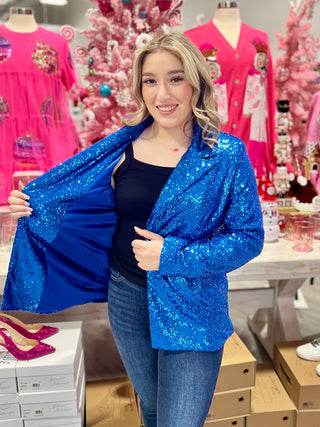 ROYAL BLUE NUTCRACKER BLAZER
