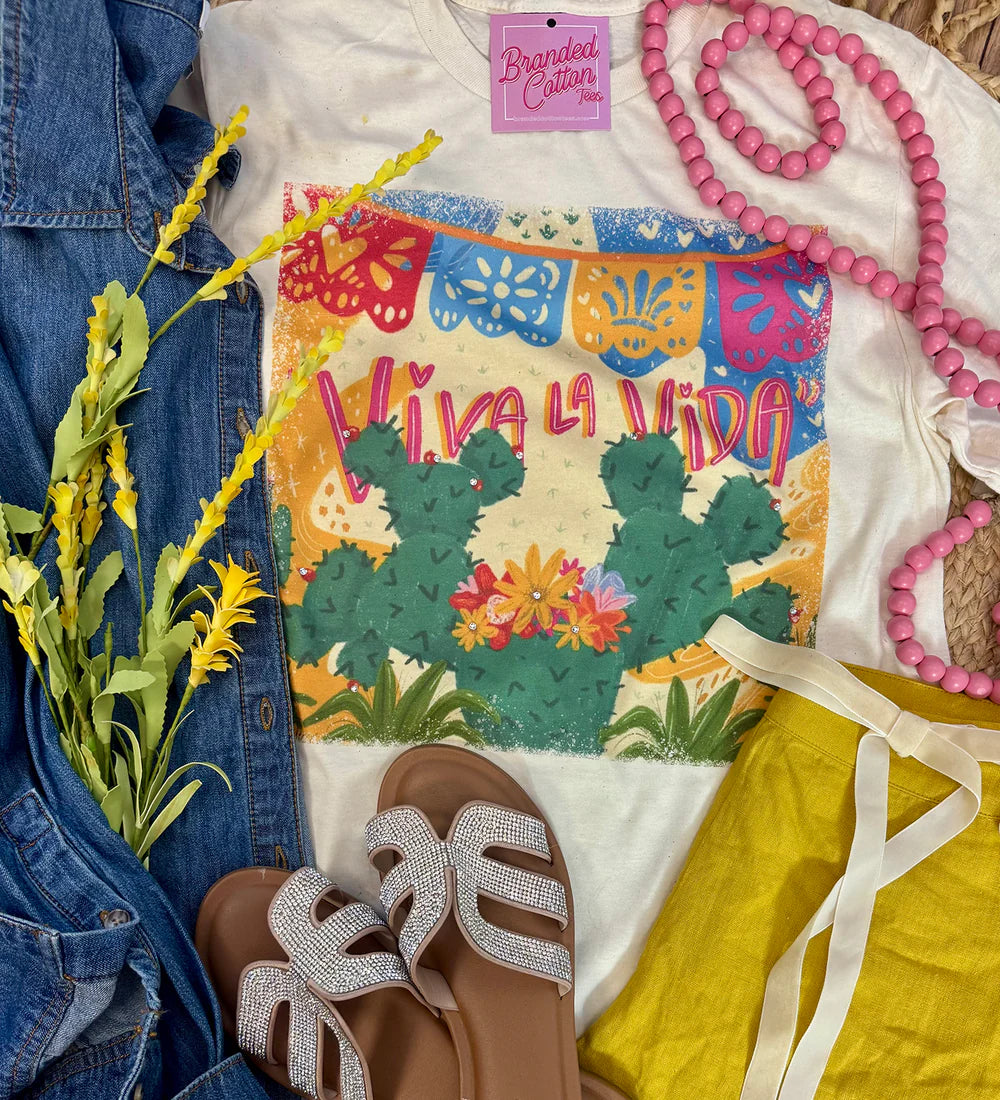 VIVA LA VIDA CACTUS TEE