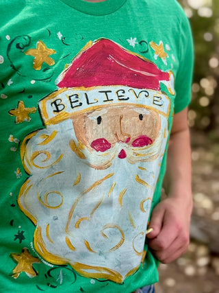 Callie Ann Stelter Believe in Santa Tee