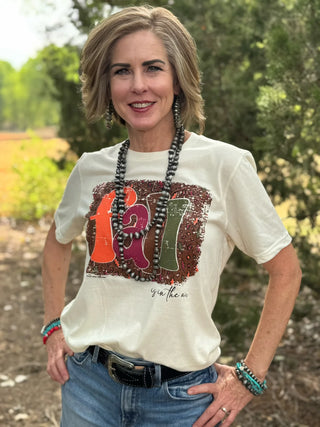 FALL LEOPARD TEE