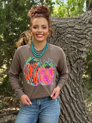 CALLIE'S OH SO THANKFUL PUMPKIN LONGSLEEVE