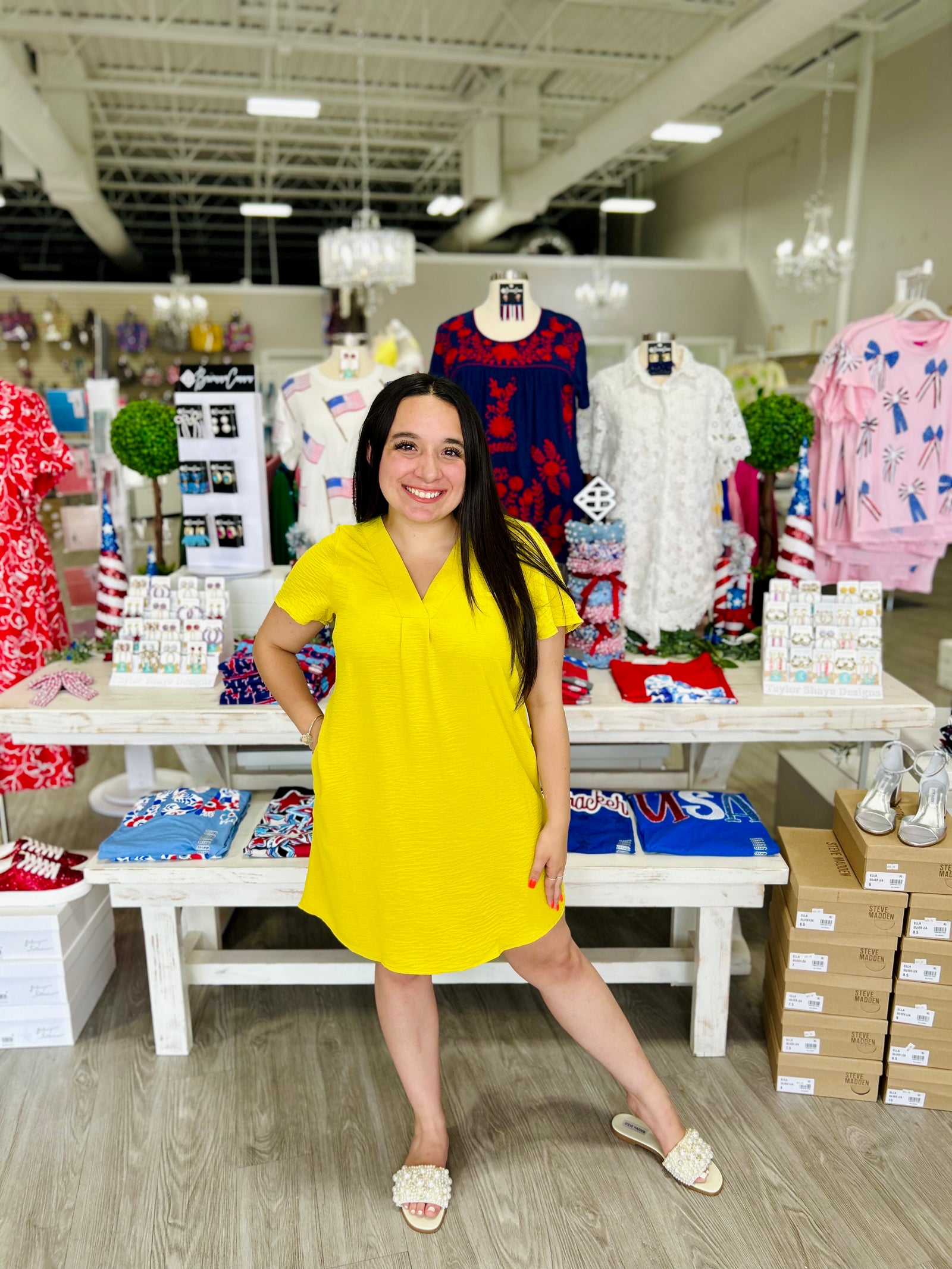 XAVIERA YELLOW DRESS