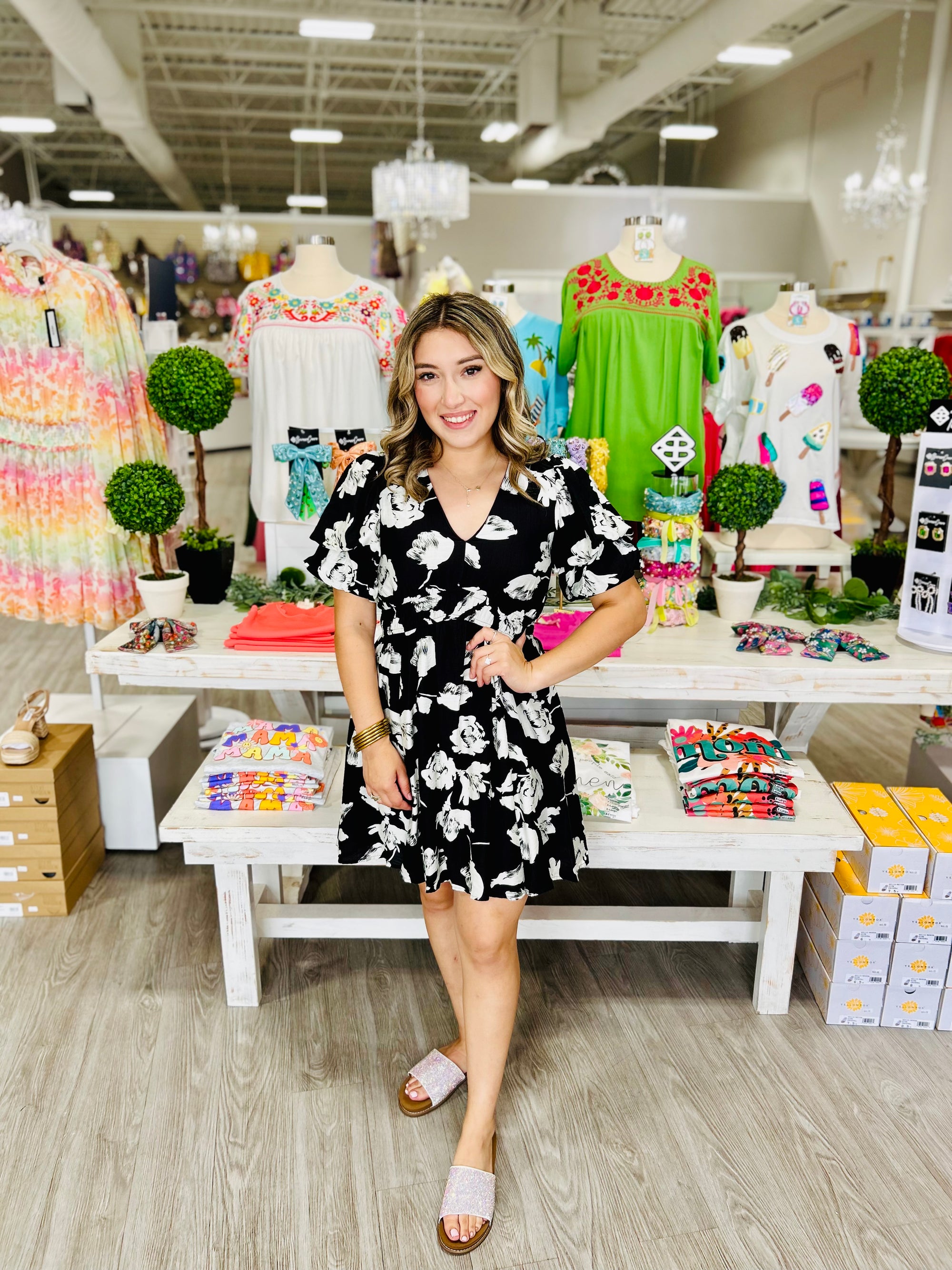 EMILY FLORAL DRESS