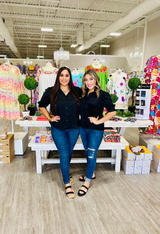 LADY BRIDGERTON BUTTON DOWN TOP
