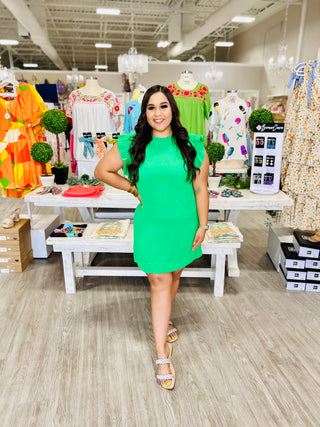 LEAH GREEN DRESS