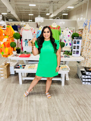 LEAH GREEN DRESS