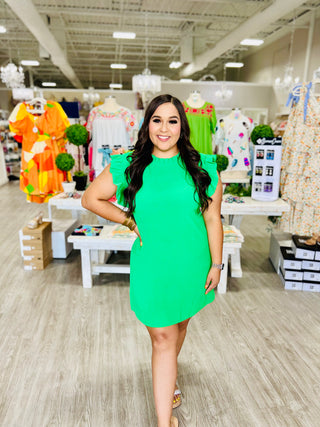 LEAH GREEN DRESS