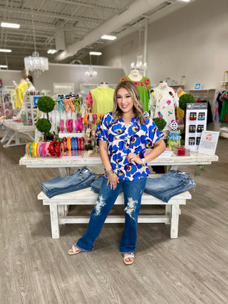 HELEN FLORAL TOP