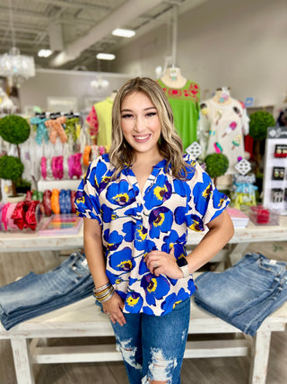 HELEN FLORAL TOP