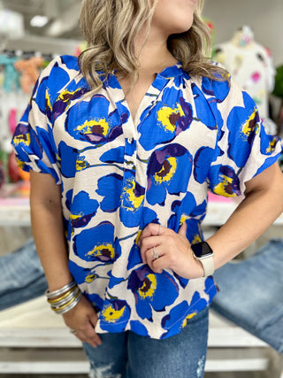 HELEN FLORAL TOP