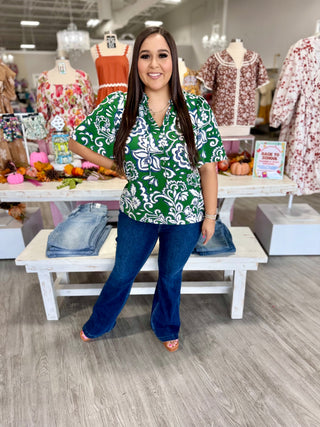 HARRIET FLORAL TOP