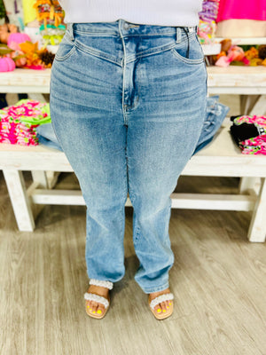 AMARI WIDE LEG JEANS