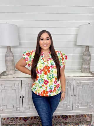 SUNDAY FLOWERS TOP