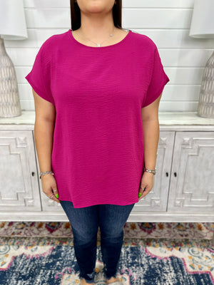 KAT MAGENTA TOP