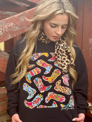 BARBARA'S BOOT SCOOT SWEATSHIRT