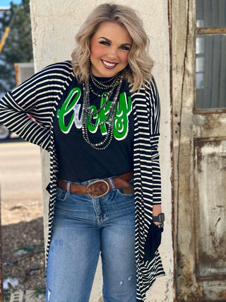 LUCKY HORSESHOE TEE