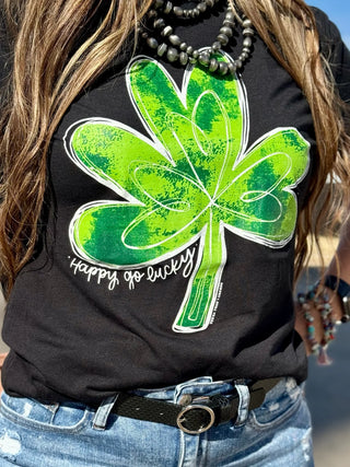 HAPPY GO LUCKY TEE
