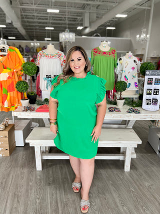 LEAH GREEN DRESS