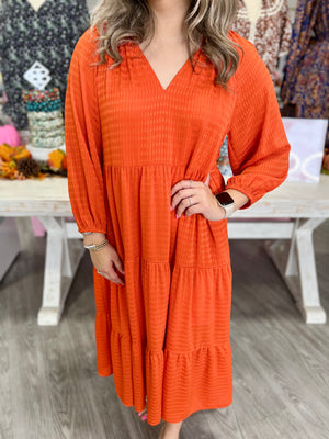 CATALINA ORANGE DRESS