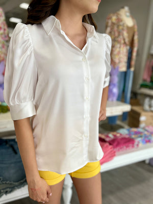 WILLOW BUTTON DOWN TOP