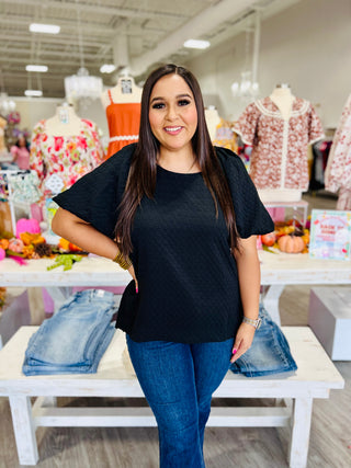 LOREN BLACK TOP