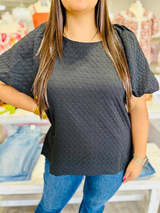 LOREN BLACK TOP
