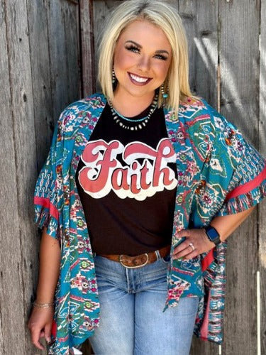 FAITH CORAL TEE