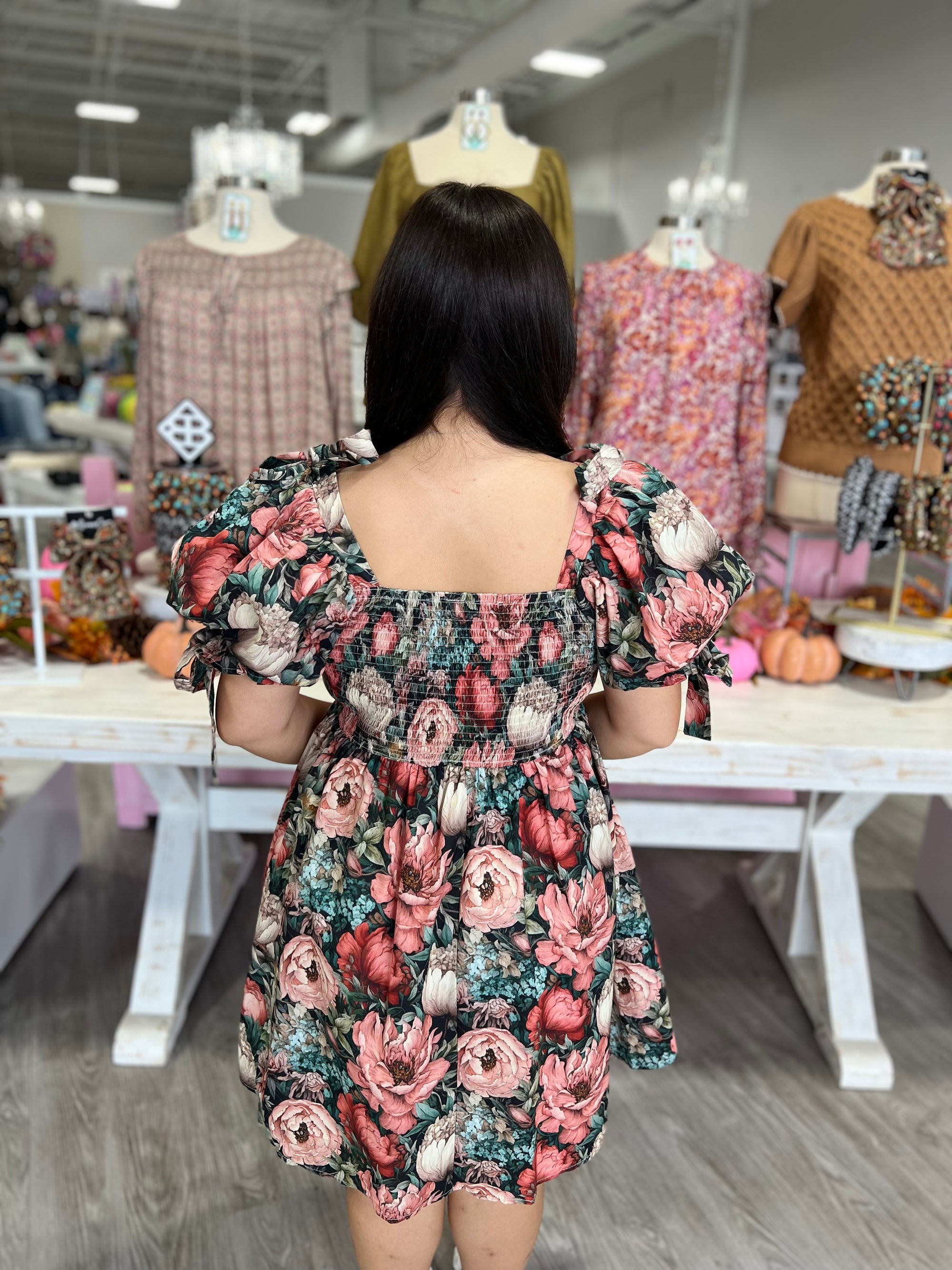 MISS MARIE FLORAL DRESS