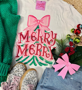 MERRY MERRY BOW TEE