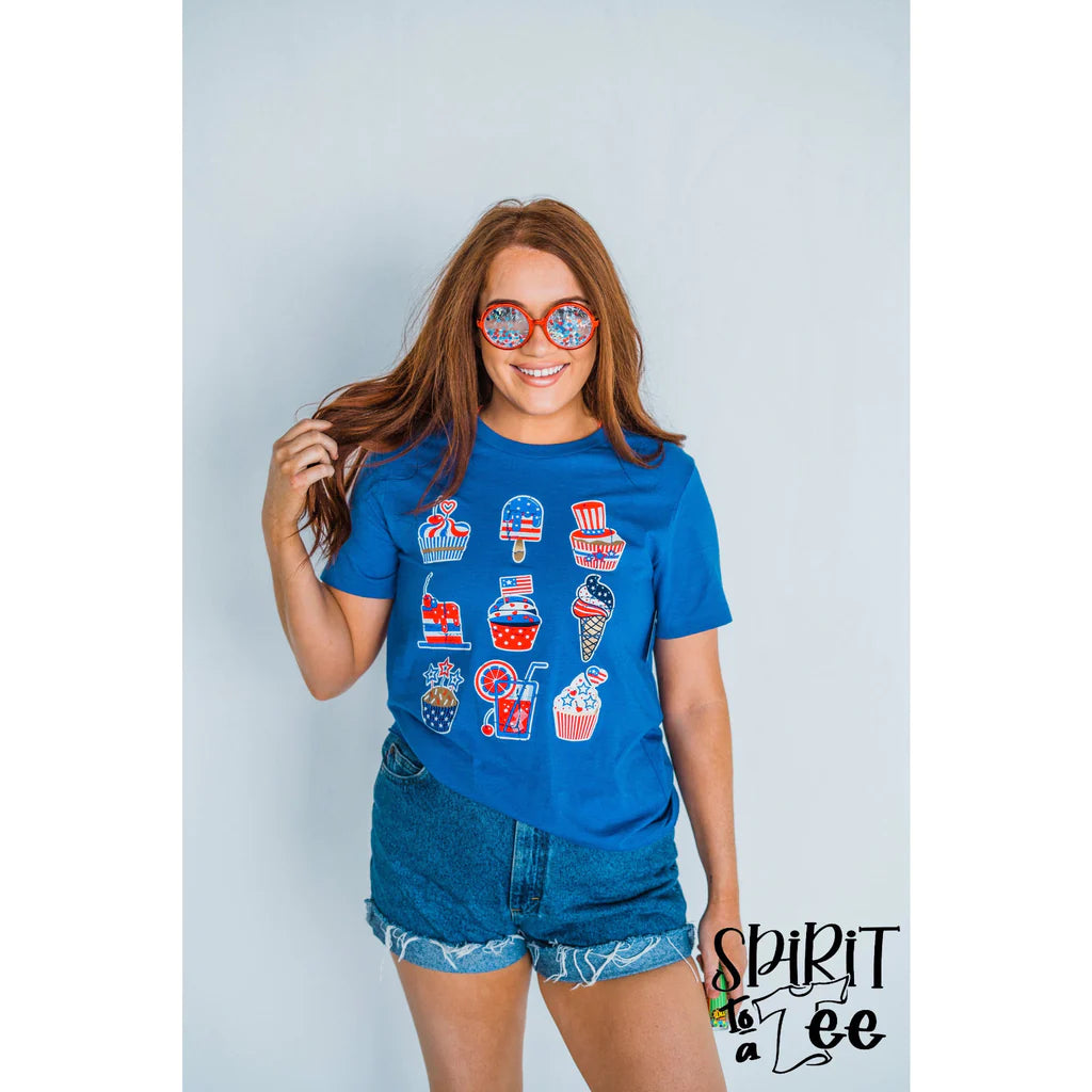 PATRIOTIC DESSERT TEE