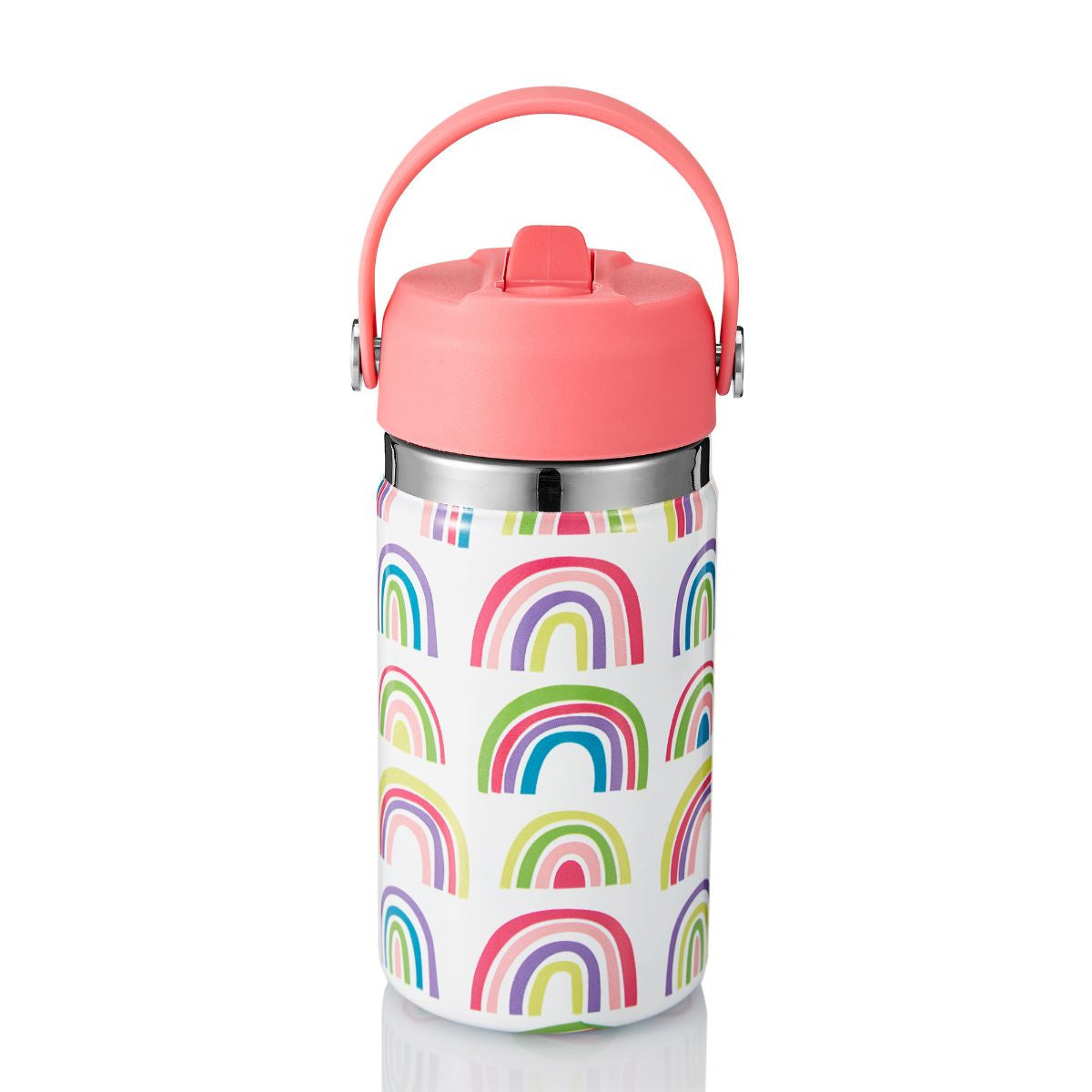 KIDS OVER THE RAINBOW 12 OZ. BOTTLE WITH STRAW CAP JANE MARIE