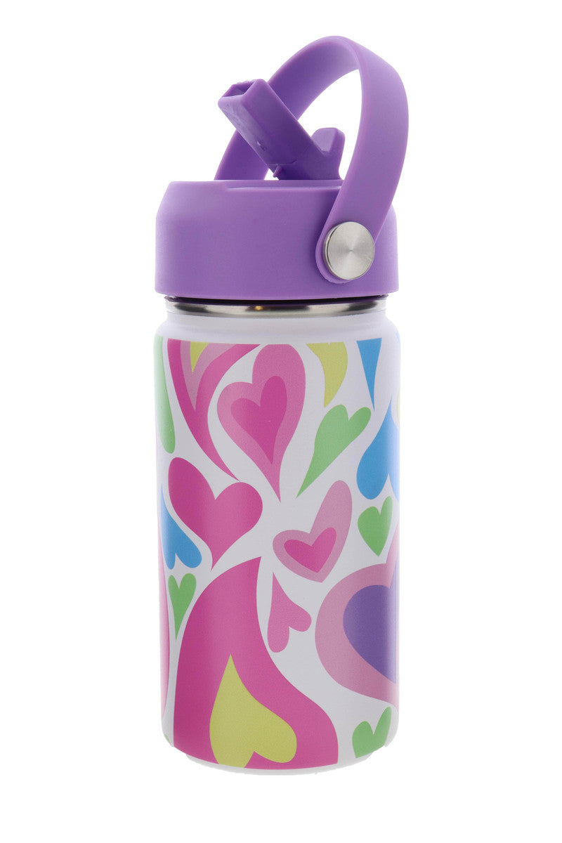KIDS LOVE YOU MORE 12 OZ. BOTTLE WITH STRAW CAP JANE MARIE