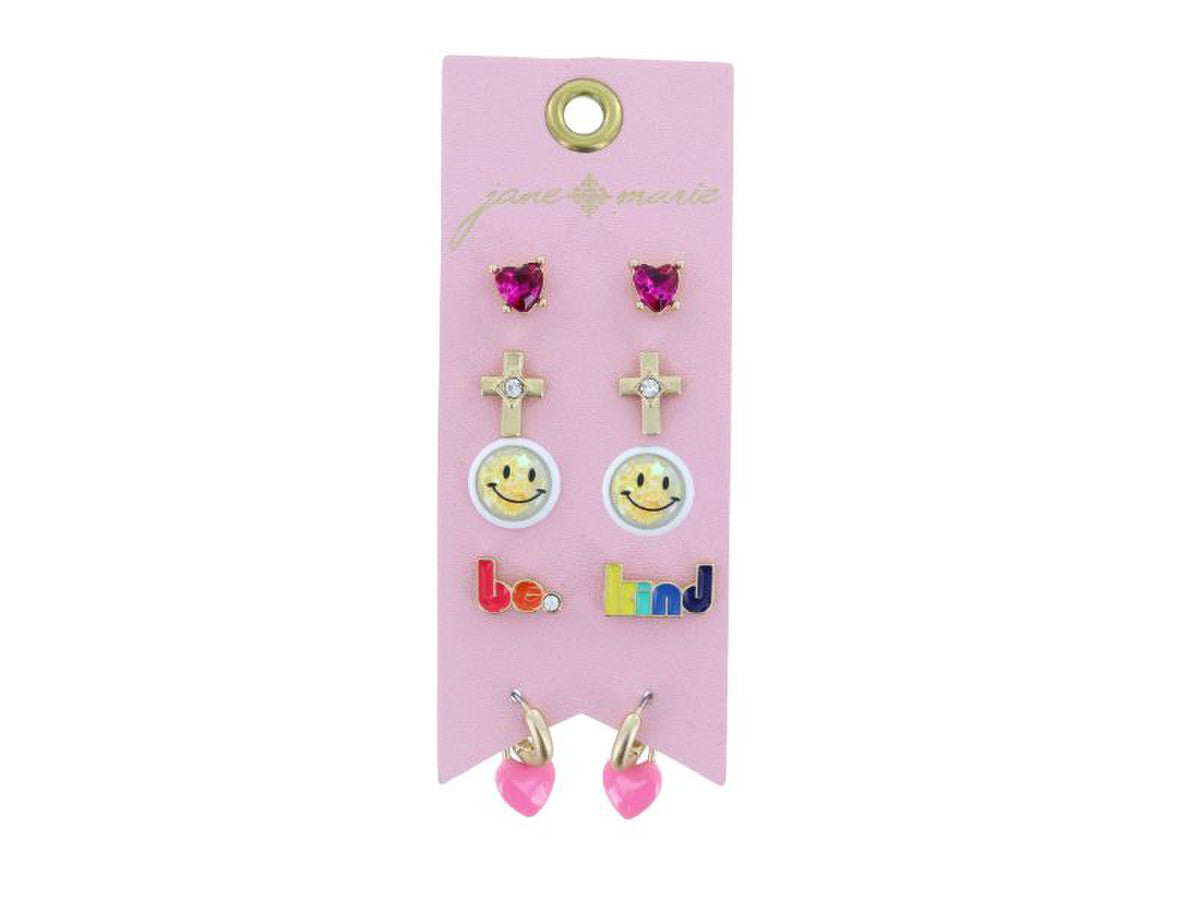 JANE MARIE STUD PACK BE KIND