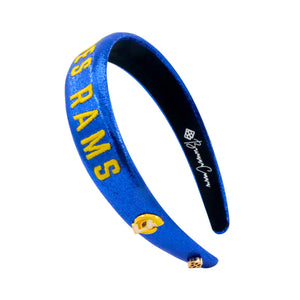 Los Angeles Rams Thin Embroidered Headband