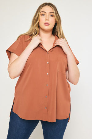 LOLA BUTTON UP TOP