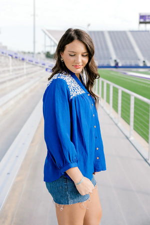 LAYERZ JANE ROYAL TOP