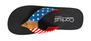 CORKY LIBERTY AMERICANA SANDALS
