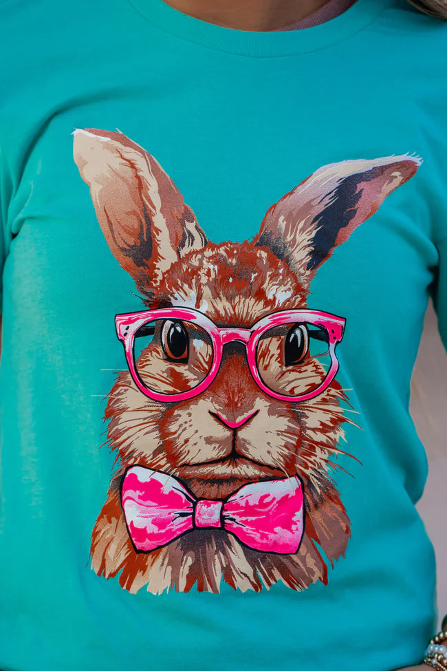 Rabbit With Glasses Tee