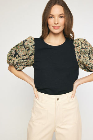 MADDISON FLORAL TOP