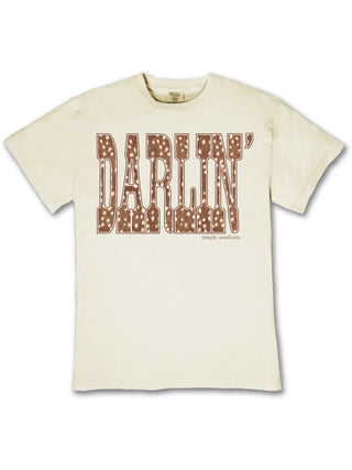 SIMPLY SOUTHERN DARLIN BONE TEE