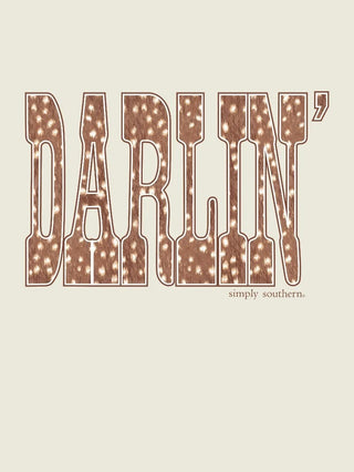 SIMPLY SOUTHERN DARLIN BONE TEE