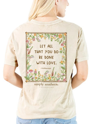 SIMPLY SOUTHERN BONE TEE