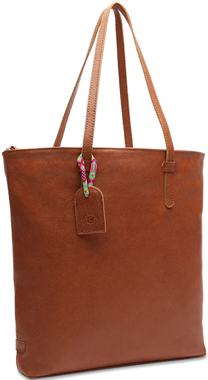 CONSUELA MARKET TOTE BRANDY